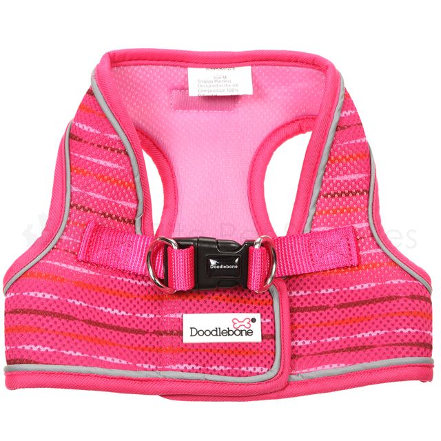 Doodlebone Snappy Harness in Pink Addiction Marshalls Pet Food Store