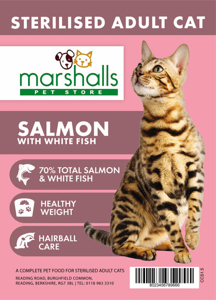 Own Brand Salmon & White Fish for Cats