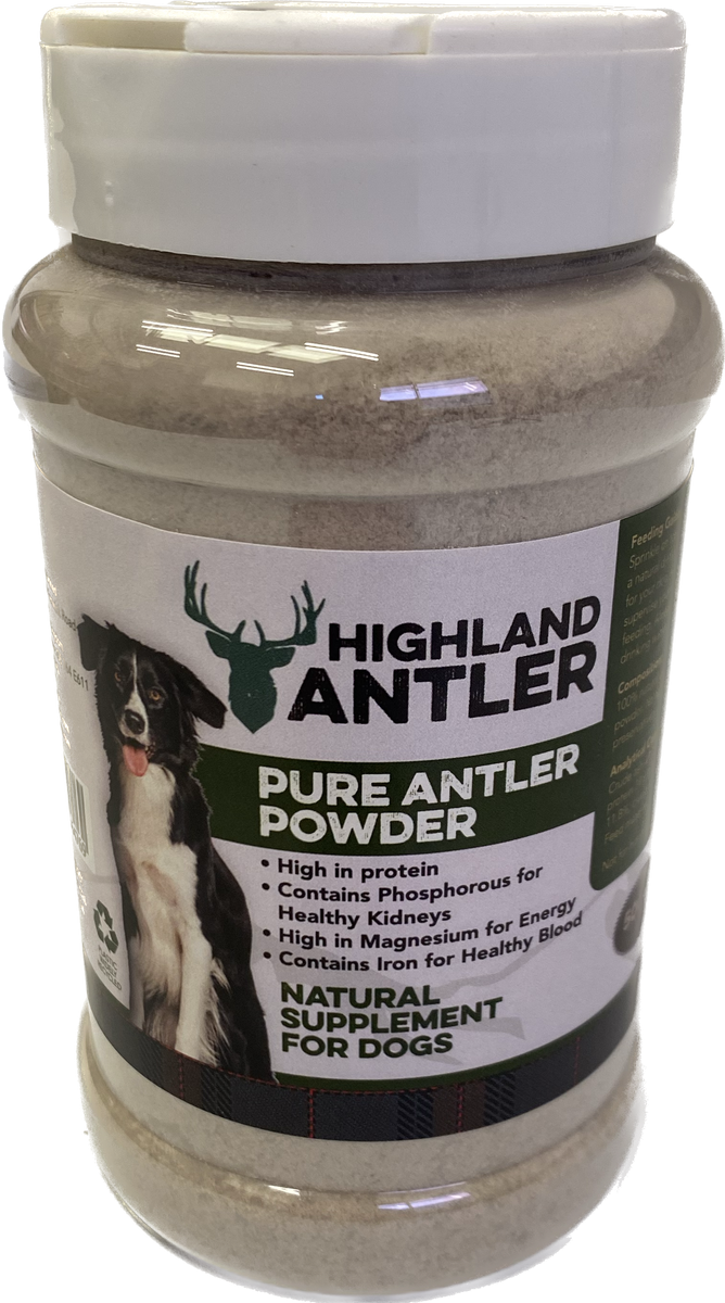 Highland Antler Powder 500ml Marshalls Pet Food Store
