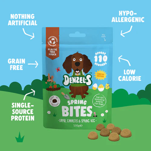 Denzel's Spring Bites 100g Marshalls Pet Food Store