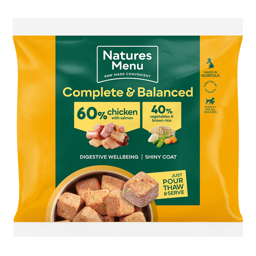 Natures Menu 60% Chicken with salmon 1kg