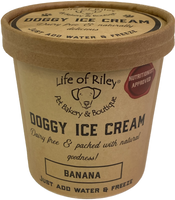 Life of Riley Dog Ice Cream Kit Banana