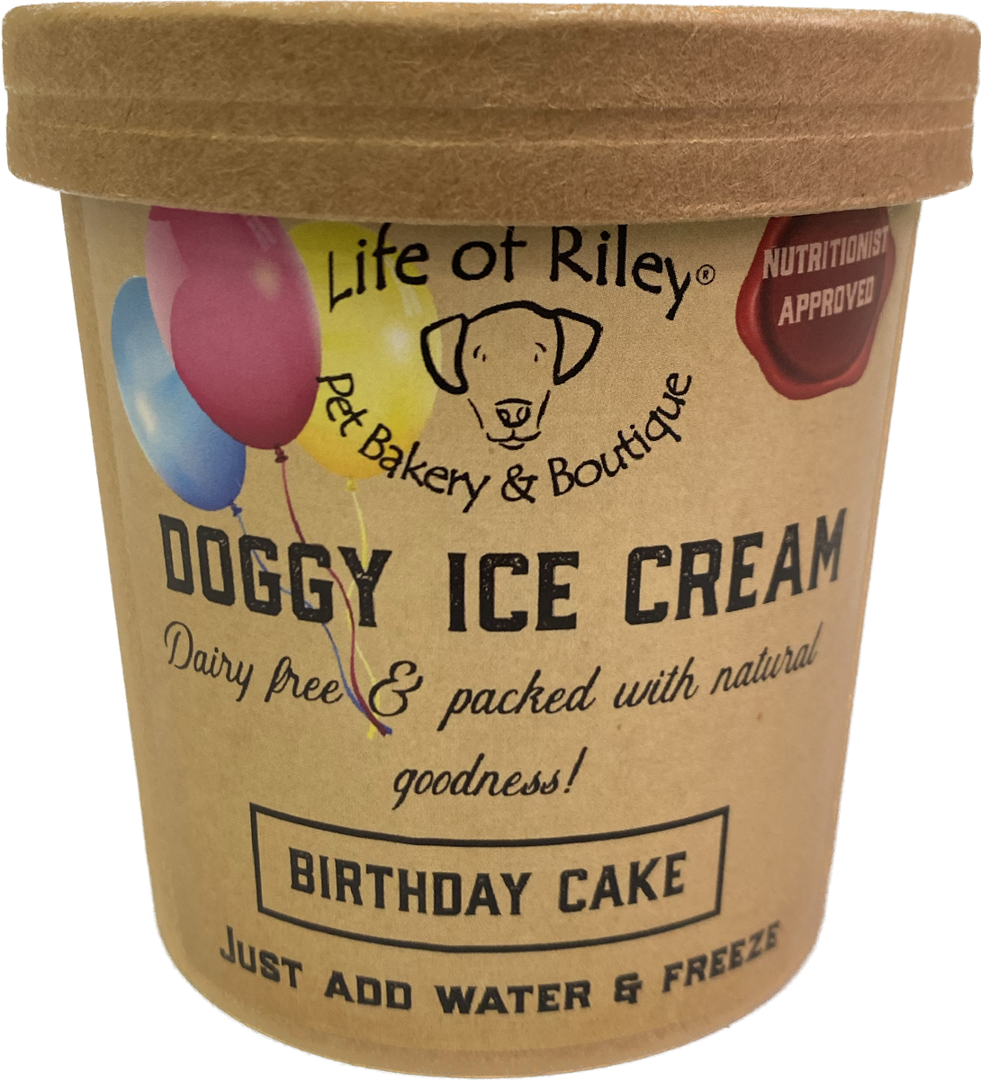 Life of Riley Dog Ice Cream Kit Birthday Cake Marshalls Pet Food Store