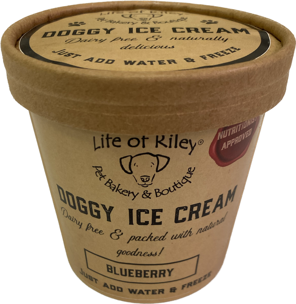 Life of Riley Dog Ice Cream Kit Blueberry