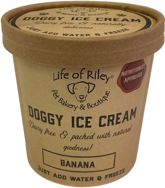 Life of Riley Dog Ice Cream Kit Banana