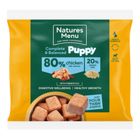 Natures Menu Puppy 80% Chicken with salmon 1kg
