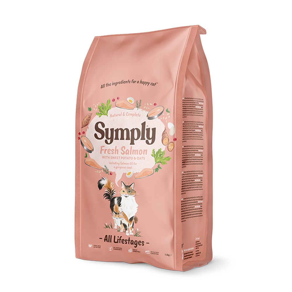 Symply Fresh Salmon Dry Cat Food Marshalls Pet Food Store