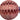 DUR Medium Recycled Balloon Ball Dog Toy Red / White