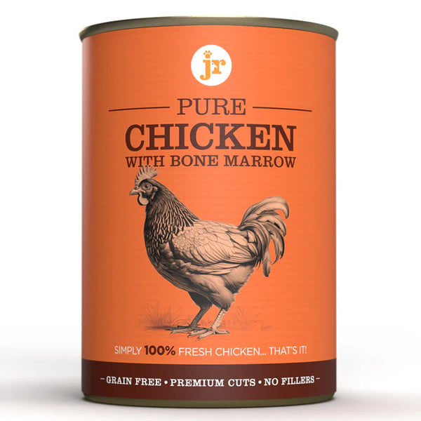 JR Pure Chicken with Bone Marrow Topper & Mixer 400g