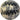 DUR Medium Recycled Balloon Ball Dog Toy Black / White