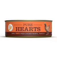 JR Pure Chicken Hearts Topper & Mixer 80g