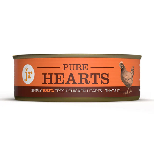 JR Pure Chicken Hearts Topper & Mixer 80g