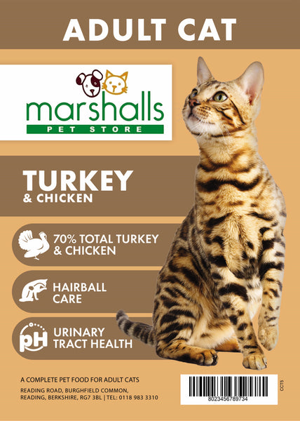 Own Brand Turkey & Chicken Adult for Cats
