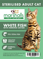Own Brand White Fish with Herring Caviar for Cats