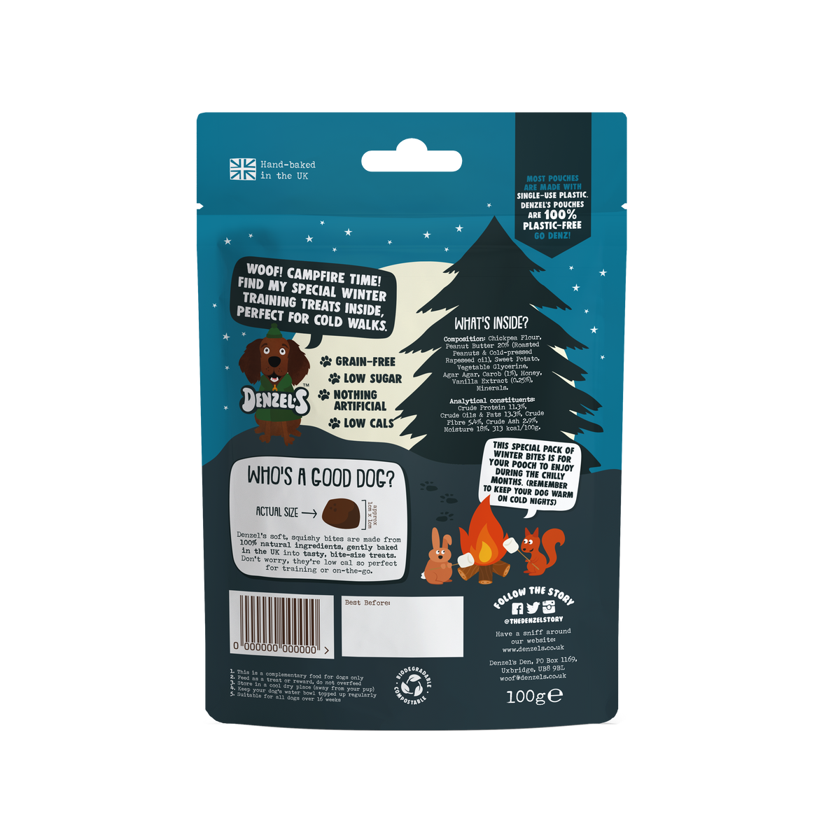 Denzel's Campfire S'mores Marshalls Pet Food Store