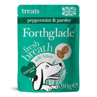 Forthglade Fresh Breath multi-functional soft bites with peppermint & parsley 90g
