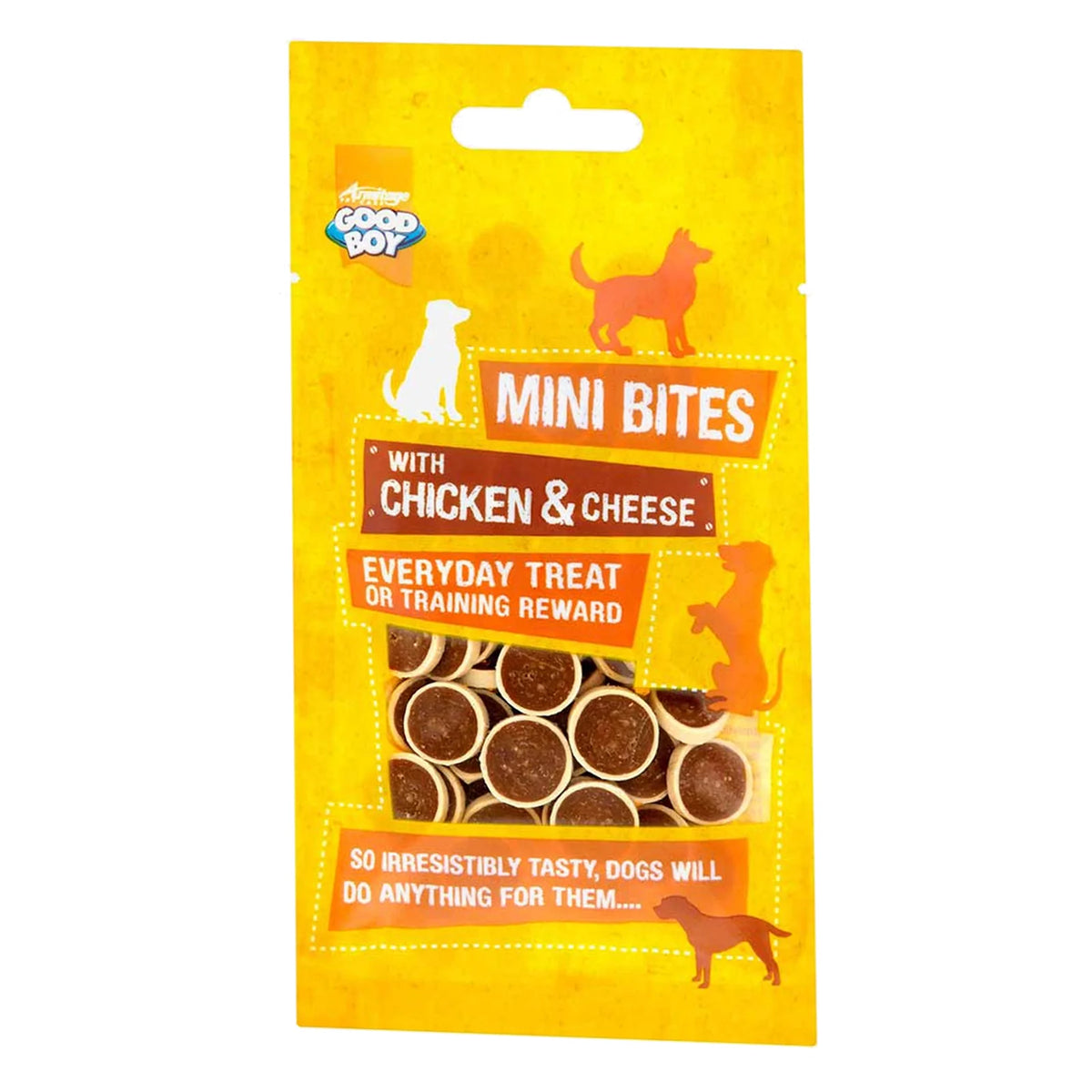 Good Boy Mini Bites with Chicken & Cheese 70g – Marshalls Pet Food Store