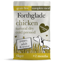 Chicken Cold Pressed Natural Grain Free Dry Dog Food 2kg