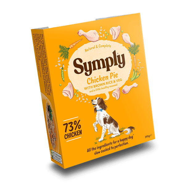 Symply Chicken Pie Adult Wet Dog Food 7x395g