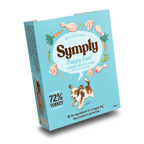 Symply Puppy Fuel Wet Dog Food 7x395g