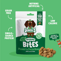 Denzel's Plant Based Peanut & Fresh Banana Training Treats 100g