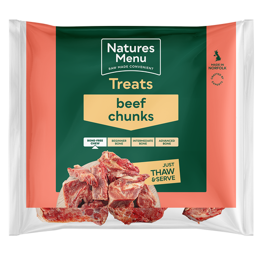 Natures Menu Beef Chunks 1kg