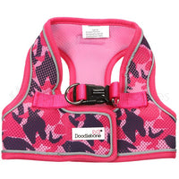Doodlebone Snappy Harness in Blushing Camo