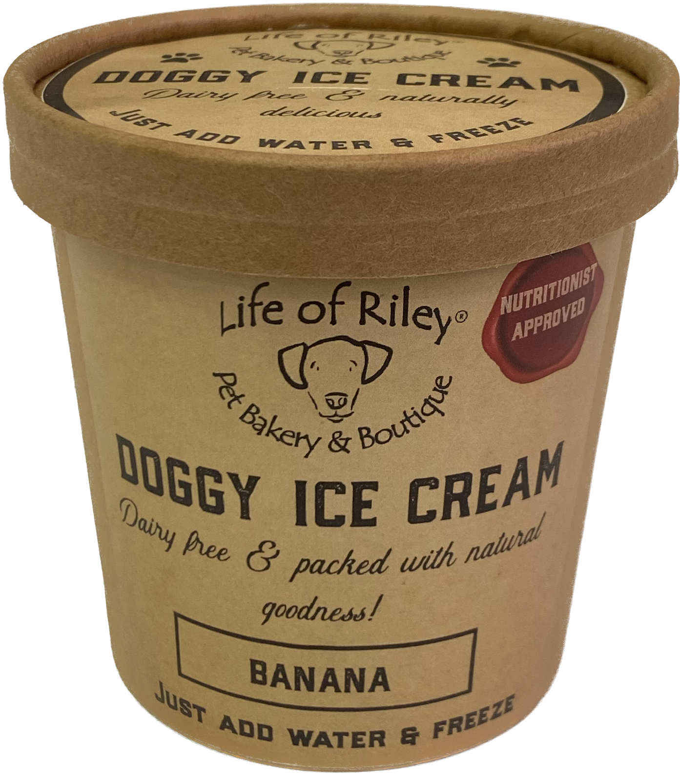 Life of Riley Dog Ice Cream Kit Banana – Marshalls Pet Food Store