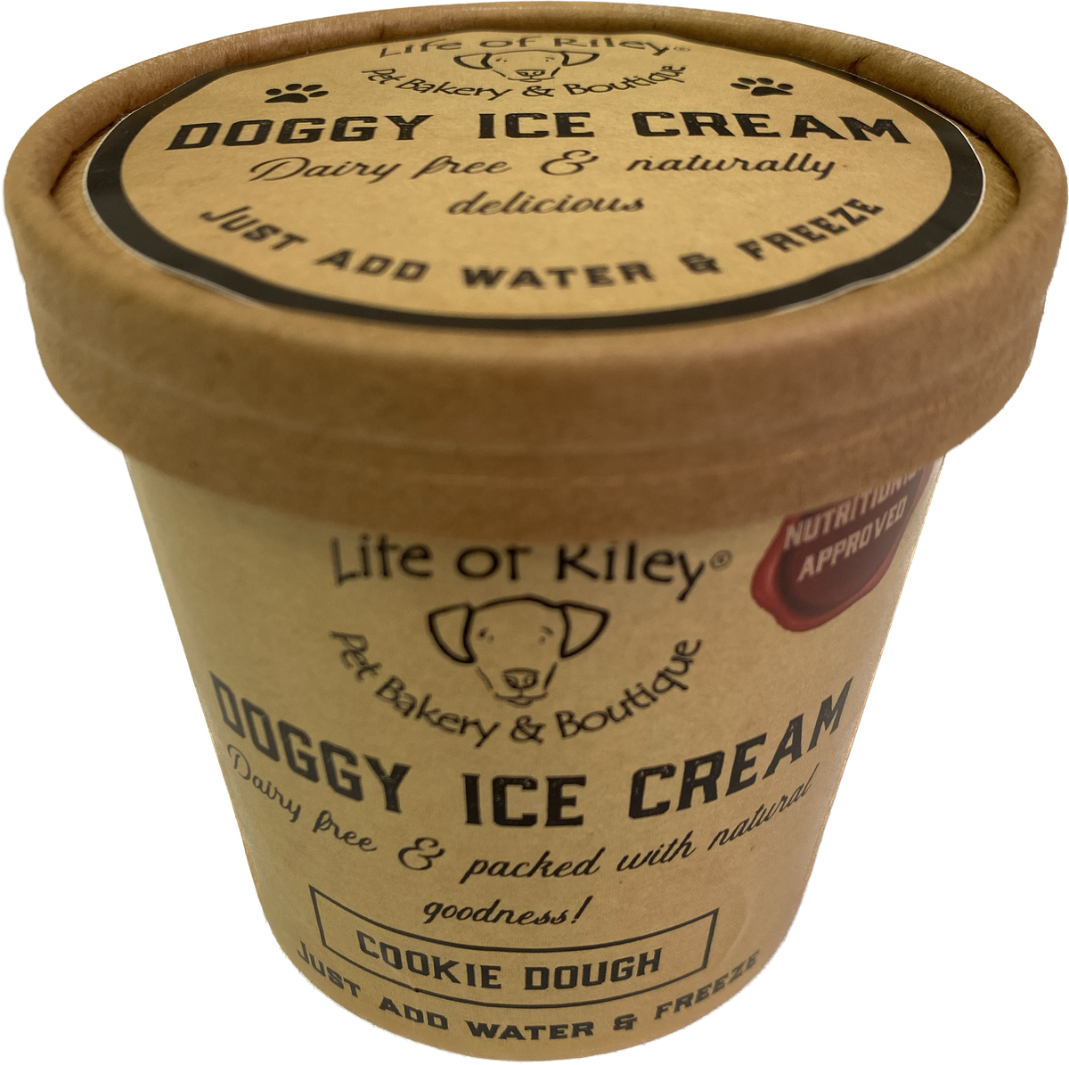 Life of Riley Dog Ice Cream Kit Cookie Dough – Marshalls Pet Food Store