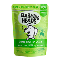 Barking Heads - Chop Lickin' Lamb Wet Dog Food 300g x 10