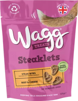 Wagg Steaklets Steak Bites with Beef & Cheese