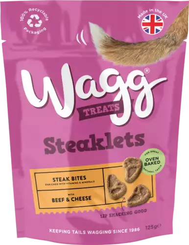 Wagg Steaklets Steak Bites with Beef & Cheese