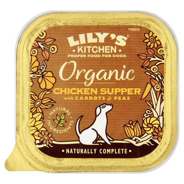 Lily's Kitchen Organic Chicken Supper For Dogs 150g