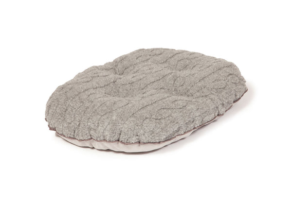 Bobble Soft Pewter Quilted Dog Mattress