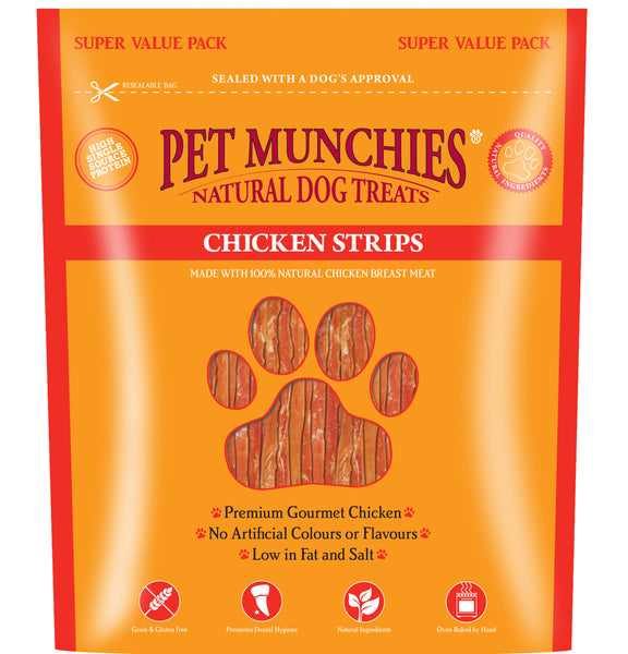 Pet Munchies Chicken Strips 320g