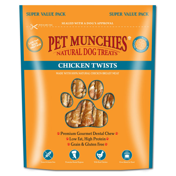 Pet Munchies Chicken Twists 320g