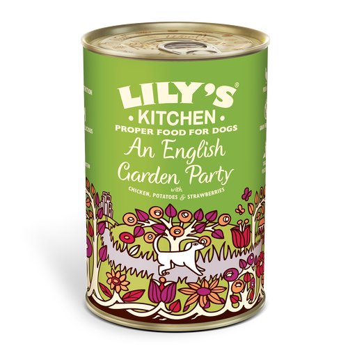 Lilys Kitchen An English Garden Party for Dogs 400g