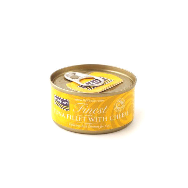 Fish4Cats Finest Tuna Fillet With Cheese 70g