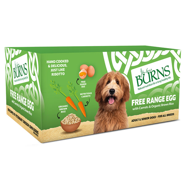 Burns Penlan Farm Pouch Egg, Brown Rice & Veg 395g x 6