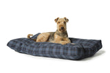 Lumberjack Box Duvet Dog Bed Navy / Grey