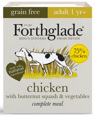 Forthglade Grain Free Chicken with Butternut Squash & Veg Complete 395g