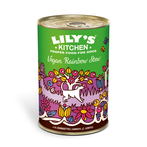 Lilys Kitchen Vegan Rainbow Stew for Dogs 400g