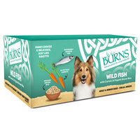 Burns Wet Food Wild Fish with Carrots & Organic Brown Rice 395g x 6