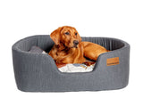 Colour Block Steel Dog Bed