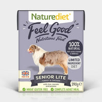Naturediet Feel Good Senior Lite 390g x 18